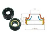 Код: AC.113.042 Сальник вала компрессора 24x12,7x7,1/10,8 mm