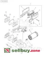 Масляный фильтр 1447031M2 трактора Massey Ferguson